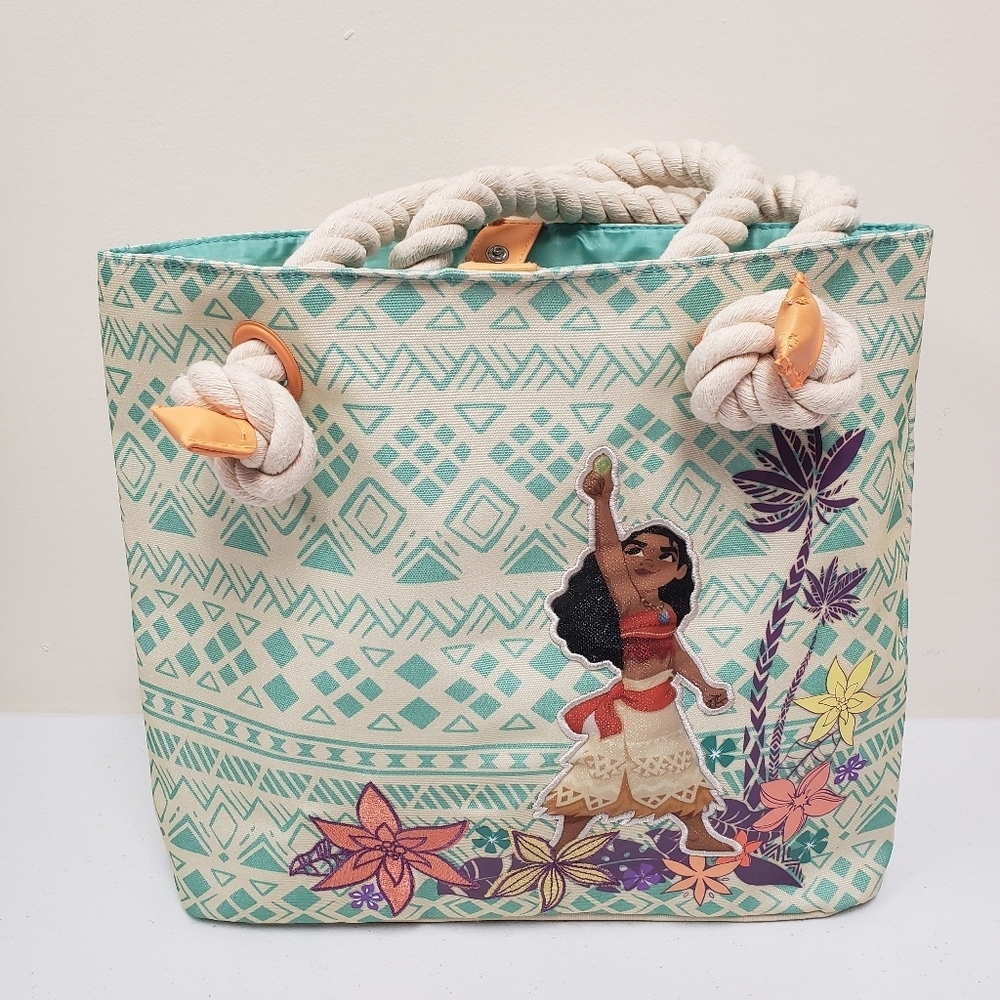 Disney Moana Beach Tote Bag Embroidered - Picture 8 of 12